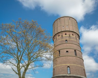 Watertoren Enschede 'Hoog en Droog'